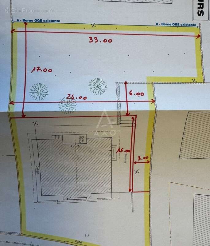 Terrain à ALBERTVILLE