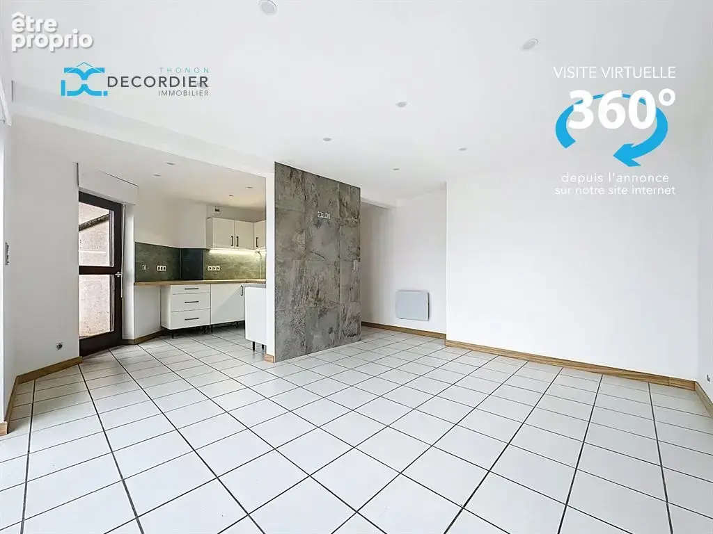 Thonon-les-Bains : T2 entièrement rénové - photo 3