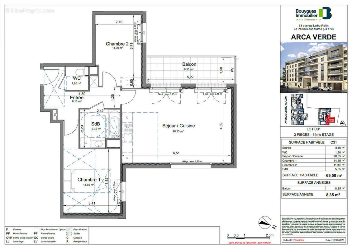 Appartement à LE PERREUX-SUR-MARNE