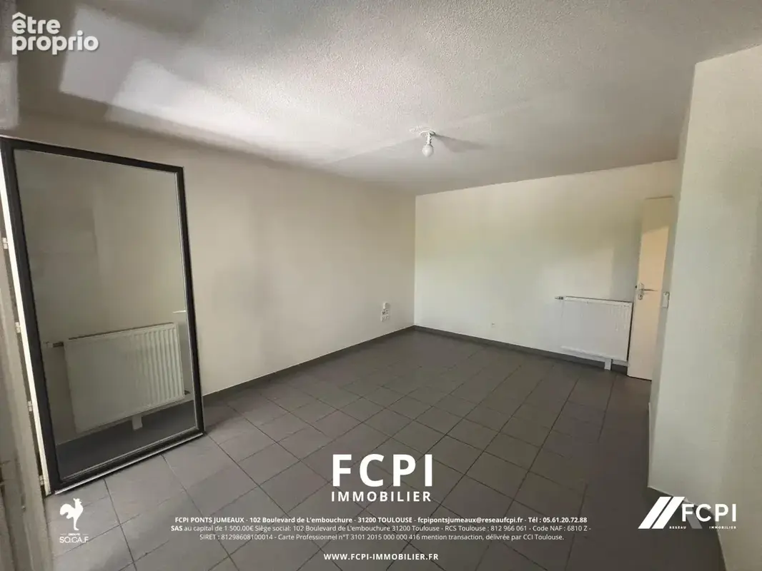 Appartement deux pièces 43 m2 - COLOMIERS - photo 5