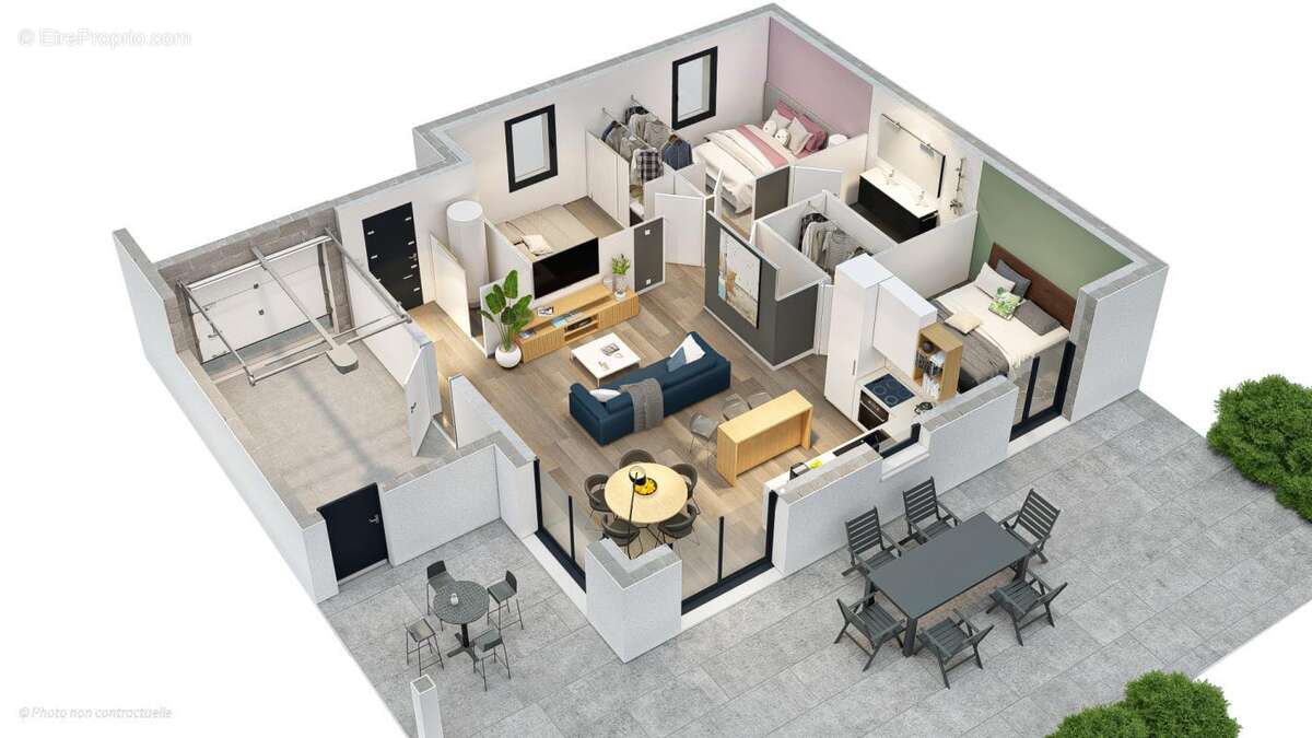 Maison 5 pièces 80 m2 - photo 3