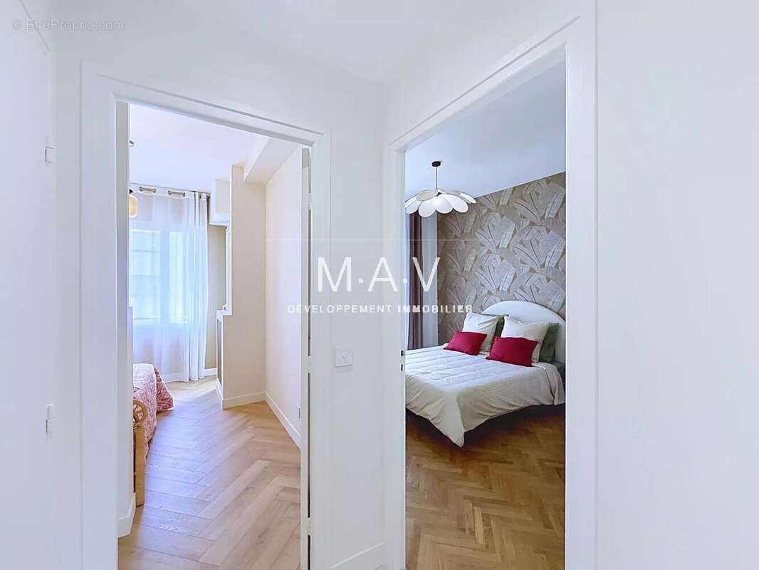 Coeur nice/fleurs gambetta appartement 3 pièces luxueusement rénové terrasse au calme - photo 21