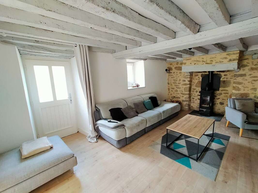 Jublains campagne première maison salon - Maison à JUBLAINS