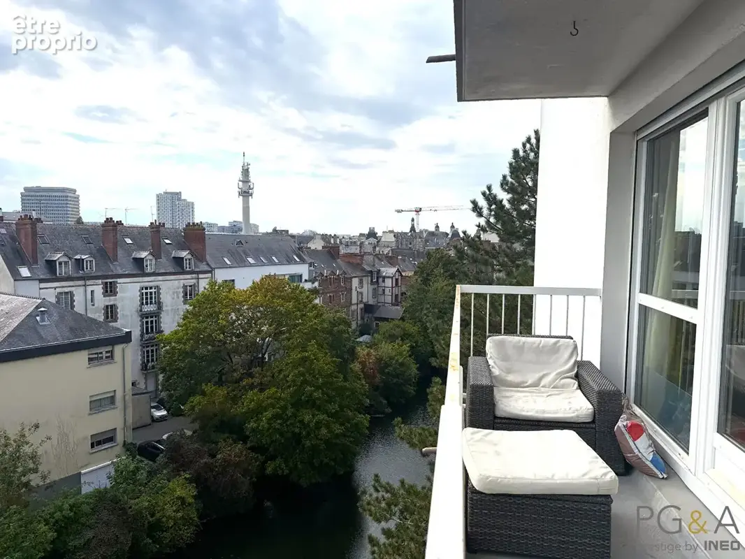 RENNES - AV du sergent Maginot - Appartement T5 de 101.5m² avec vue Vilaine - photo 4