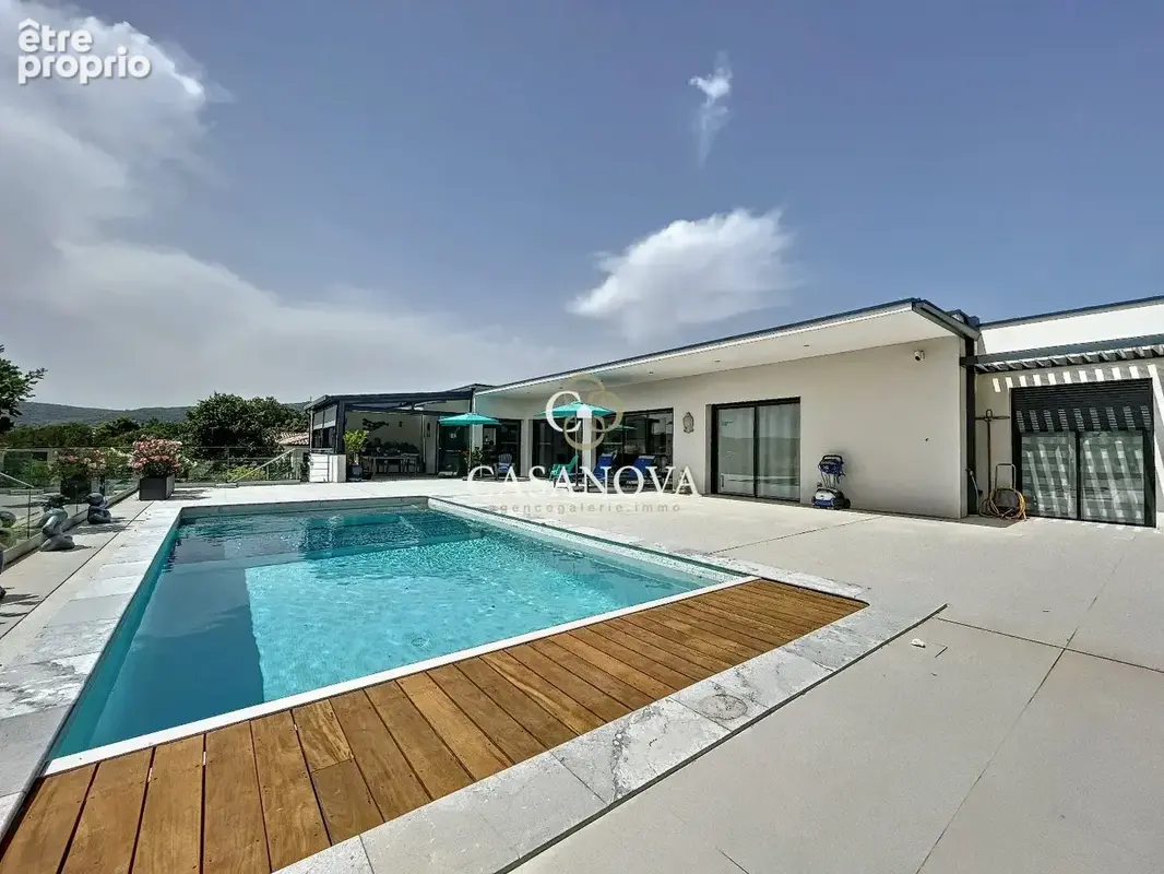 entre Gignac et Montpellier belle contemporaine avec piscine - photo 3