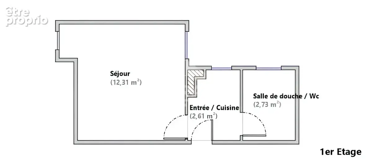 Appartement 18m² à paris 15e arrondissement - photo 6
