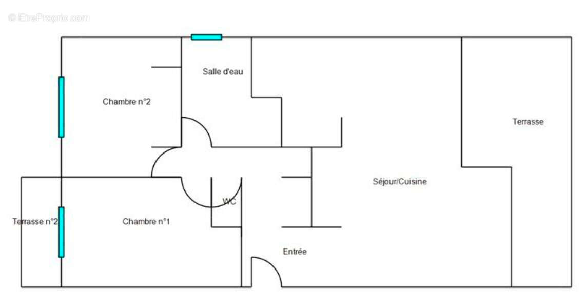 Appartement à VILLENEUVE-LOUBET