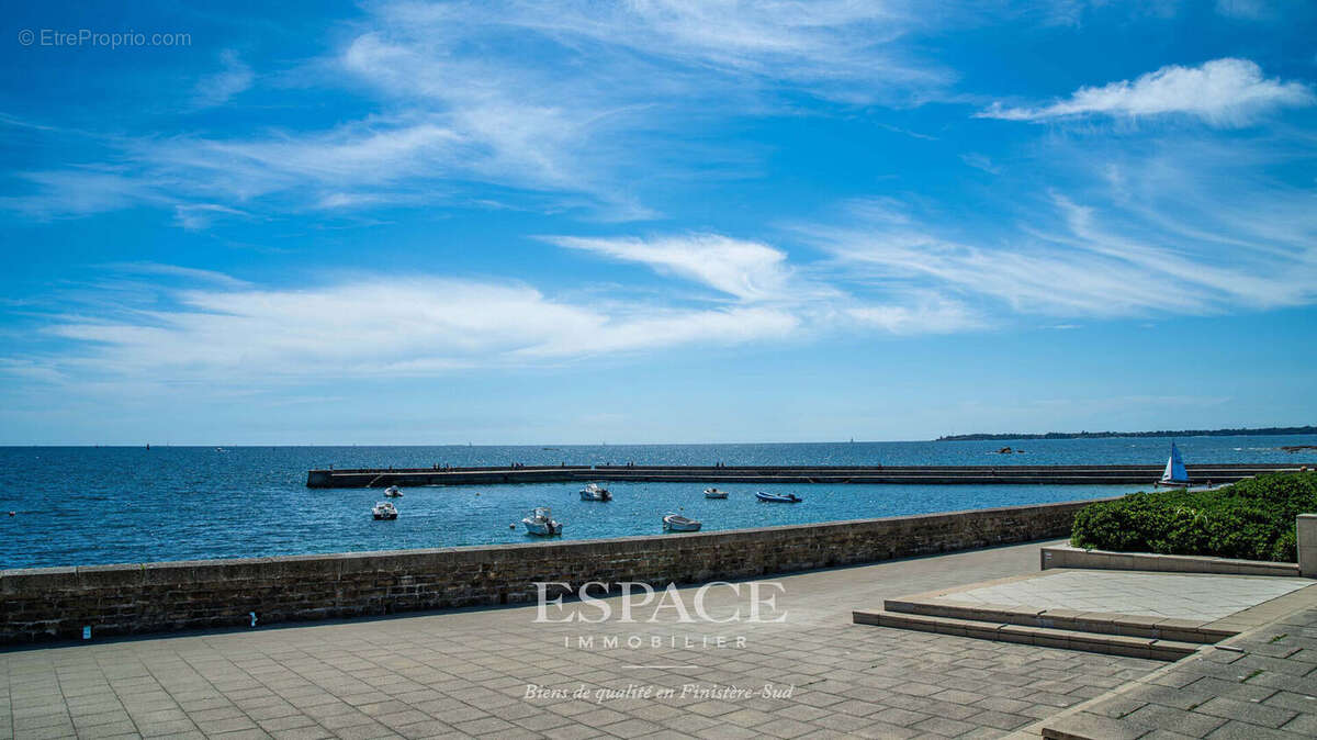 À vendre, dans le triangle d'or Concarnois - face à la mer : appartement 2 pièces avec terrasse et parking - photo 13