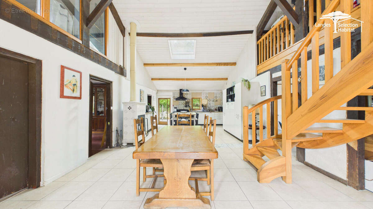 2 belles maisons landaises avec piscine et airial  (revenus gîte) - photo 4