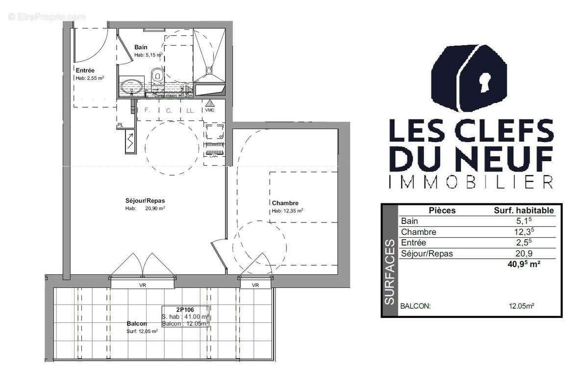 Appartement à ESCALQUENS