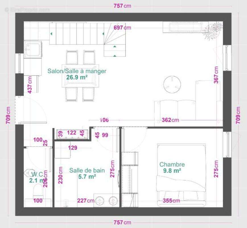 Appartement - photo 3