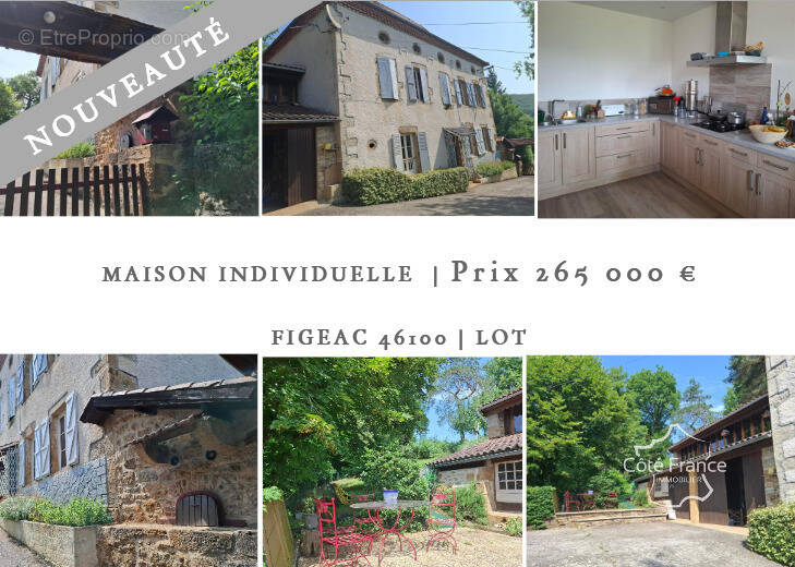 Maison à FIGEAC