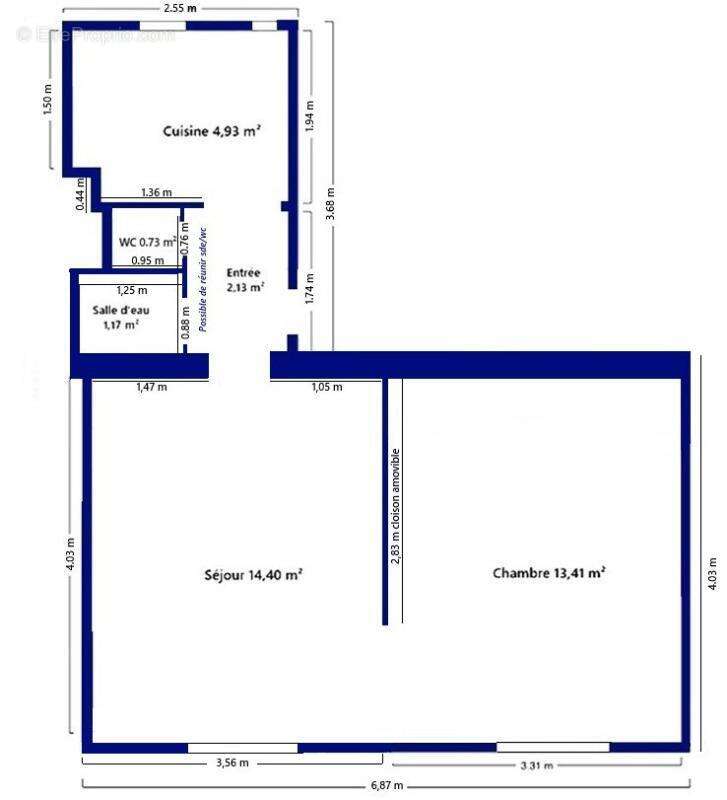 Appartement à PARIS-5E