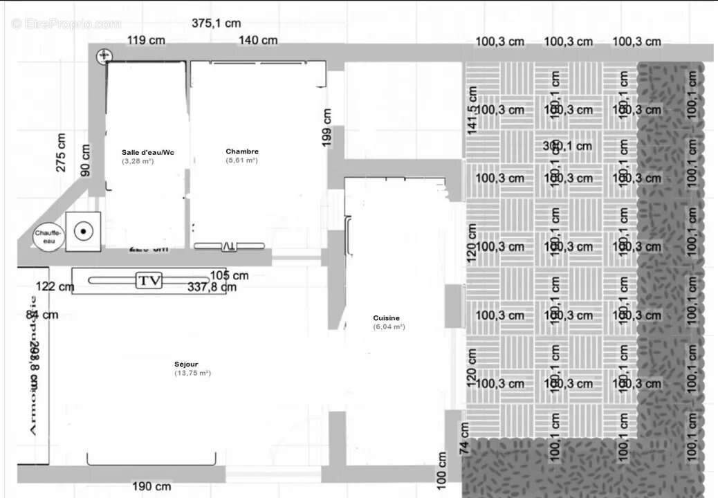 Appartement à PARIS-16E