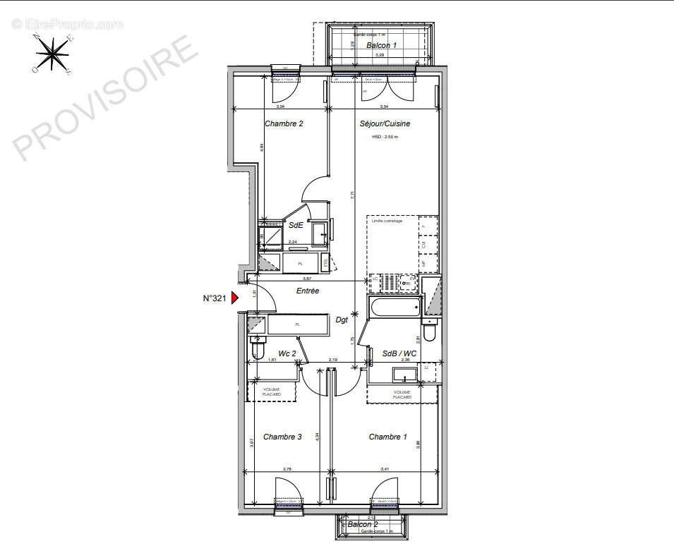 Appartement 4p - chatenay-mallabry - photo 2