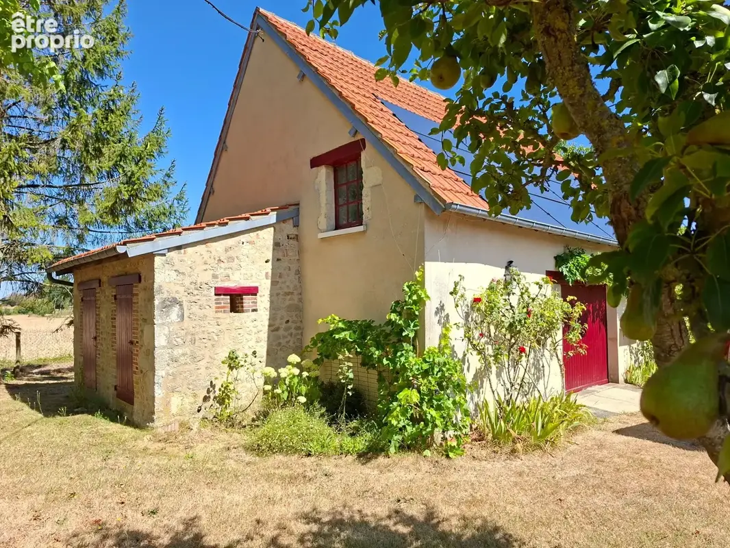 Jolie longère authentique + 170 m2 , sans aucun vis à vis au bord du Perche, entre campagne et forets,  avec dépendance, buchet  - photo 4