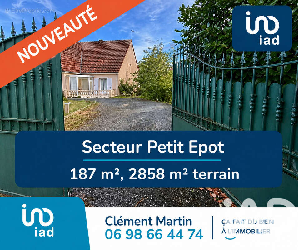 Maison 187 m² à Le Poinconnet  - photo 1