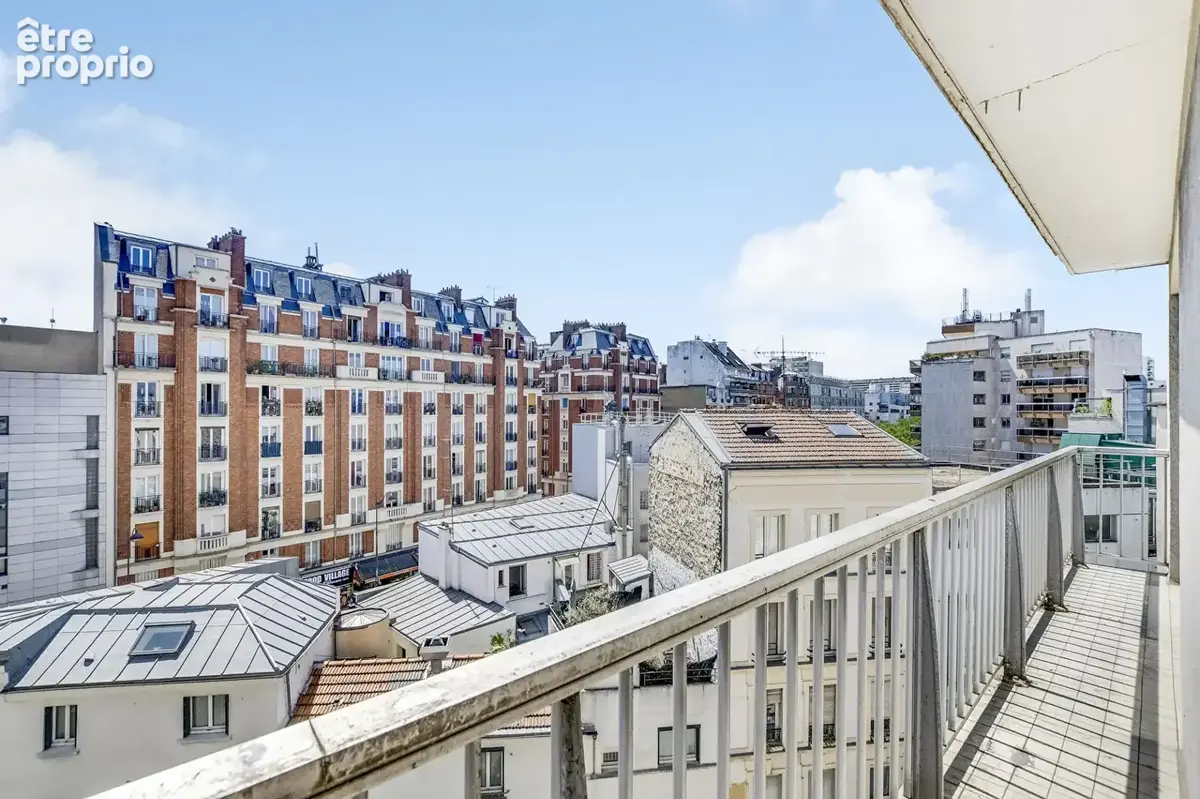 Paris 19 : Appartement 3/4 pièces avec balcons - photo 8