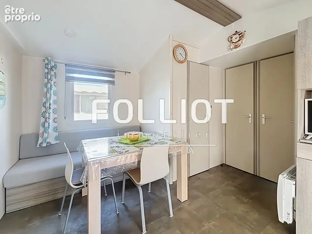 A vendre 50590 montmartin sur mer plage ! terrain + mobil home de 30.50 m2 - photo 3