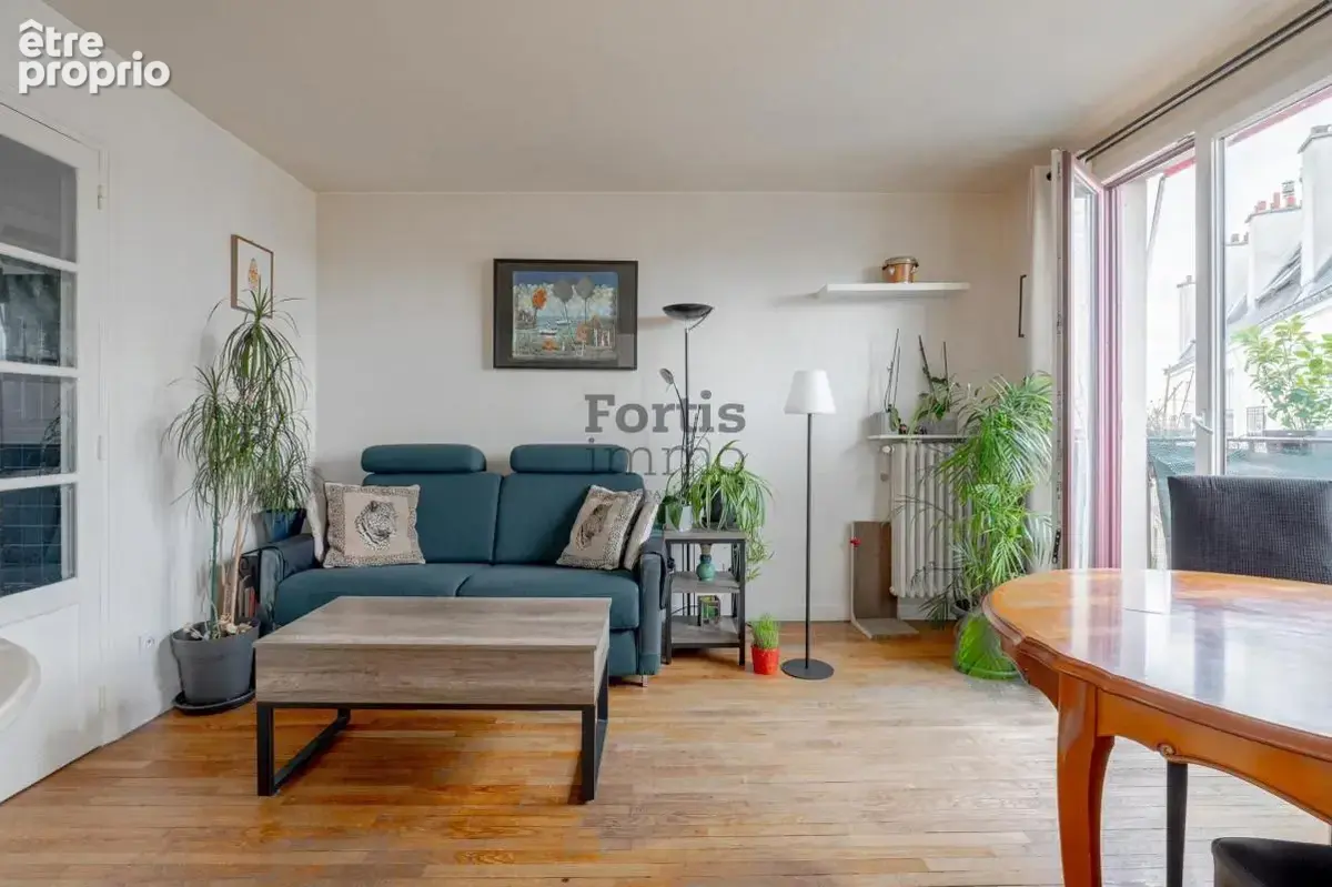 Paris 20 - gambetta - 4p etage eleve balcon vue degagee - photo 5