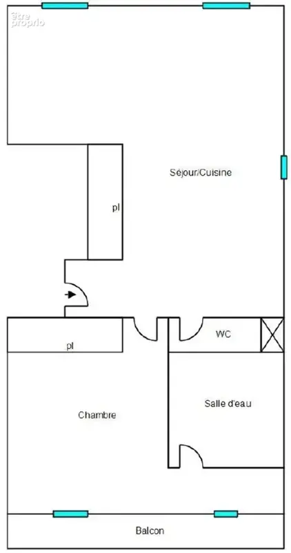 En exclusivité Appartement T2 39.93m² - Secteur Plage Les Sablettes - La Madrague Montredon 13008 MARSEILLE - photo 12