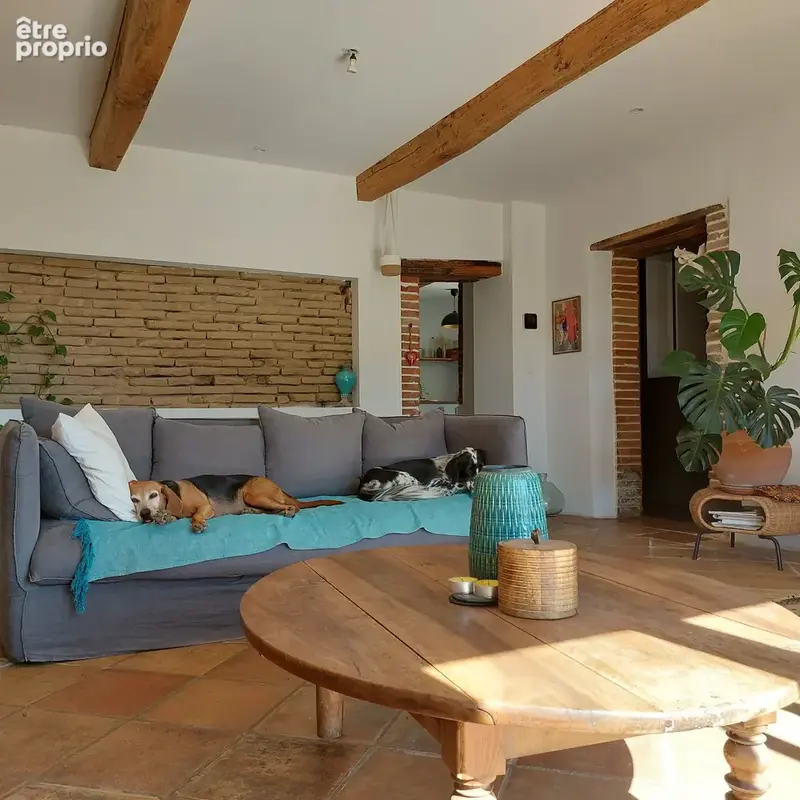 Maison à vendre 5 pièces SAINT ETIENNE DE TULMONT (82) corps de ferme rénové avec dépendance sur environ 20000m² de terrain envi - photo 55
