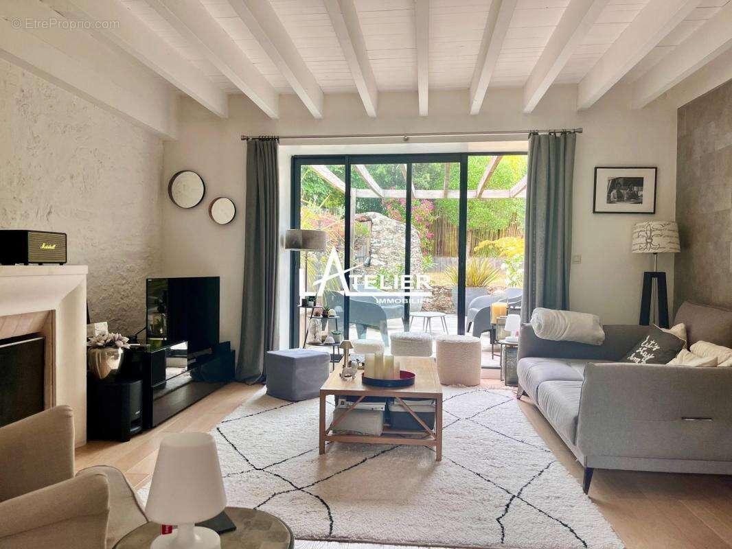 Nantes Ouest, Chézine Garotterie, Maison en pierre rénovée - photo 3