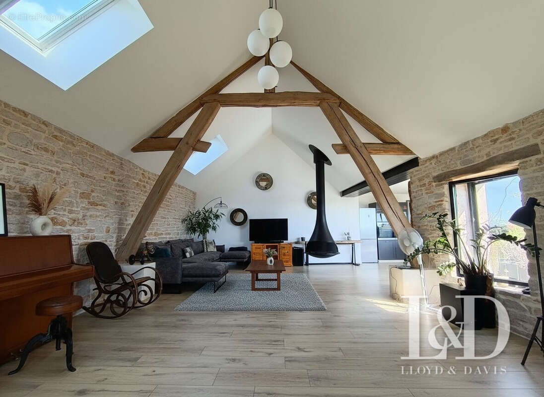 grand salon - Maison à NUITS-SAINT-GEORGES