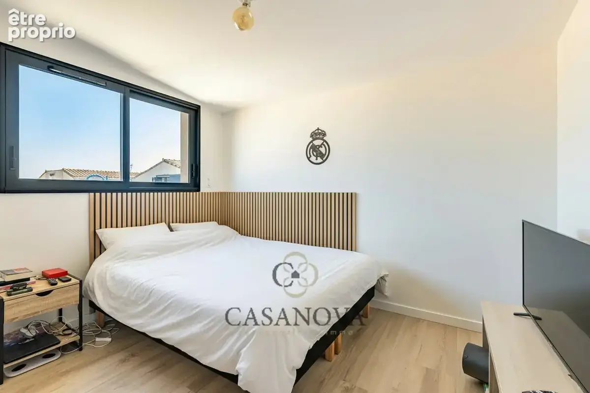 Villa contemporaine avec piscine intérieure à Pérols proche Montpellier - photo 15