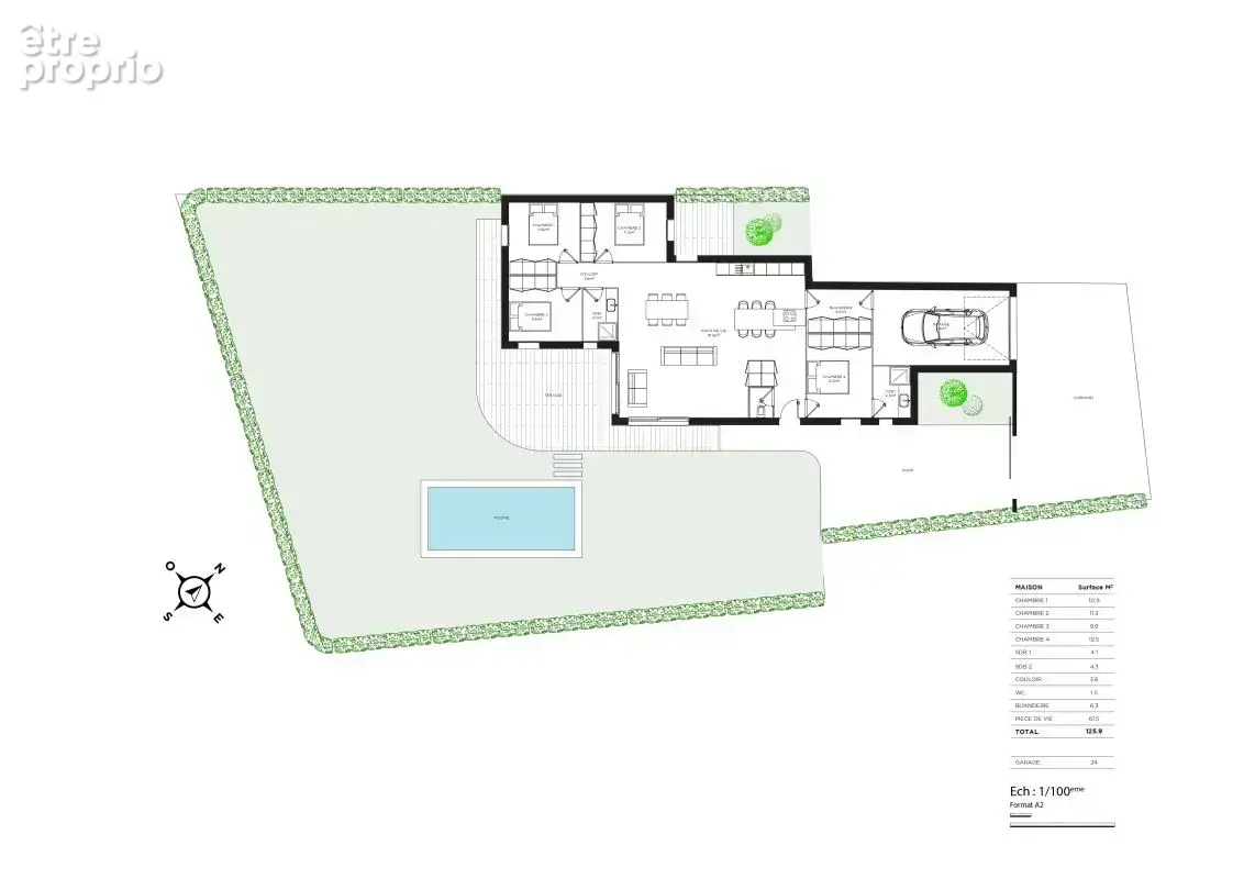 Terrain - 725 m² - Projet - Maison contemporaine - Haut de gamme - photo 8