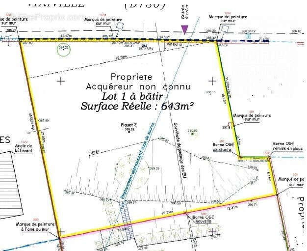 Terrain à SAINT-SIMEON-DE-BRESSIEUX