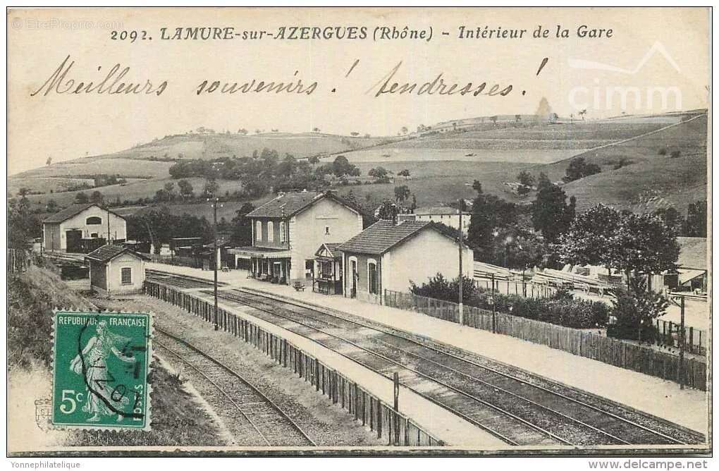 Sous offe d'achat terrain constructible à lamure sur azergues - photo 2