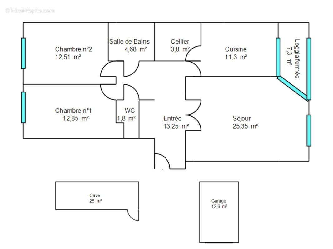 Appartement à LYON-3E