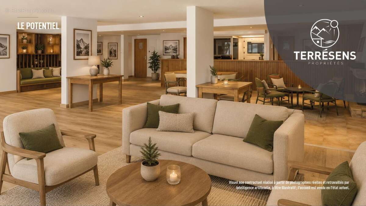 Appartement t1 (4 personnes) - résidence les terrasses de chantemerle 1350 à saint-chaffrey - photo 3