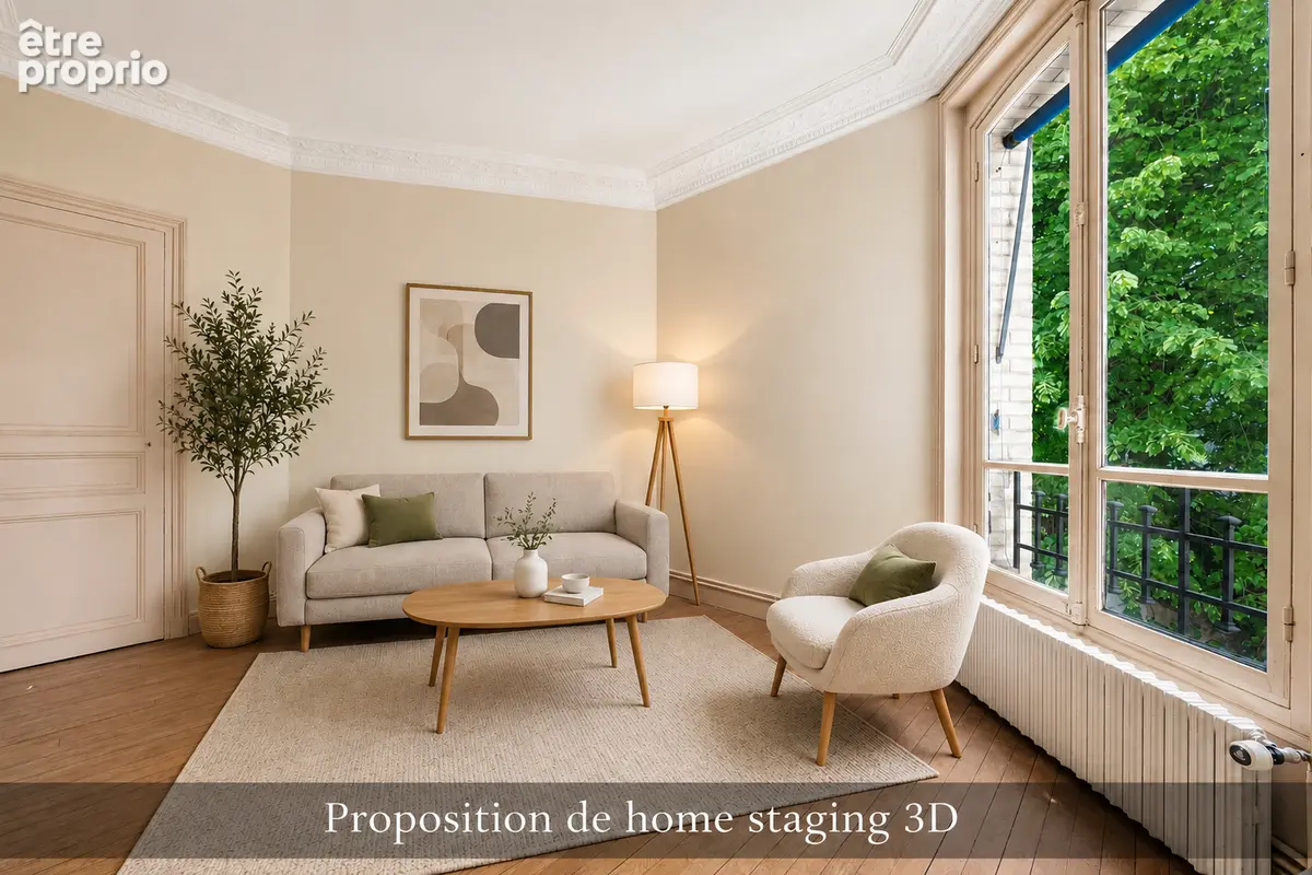 Appartement Paris 2 pièce(s) 55 m2 - photo 1