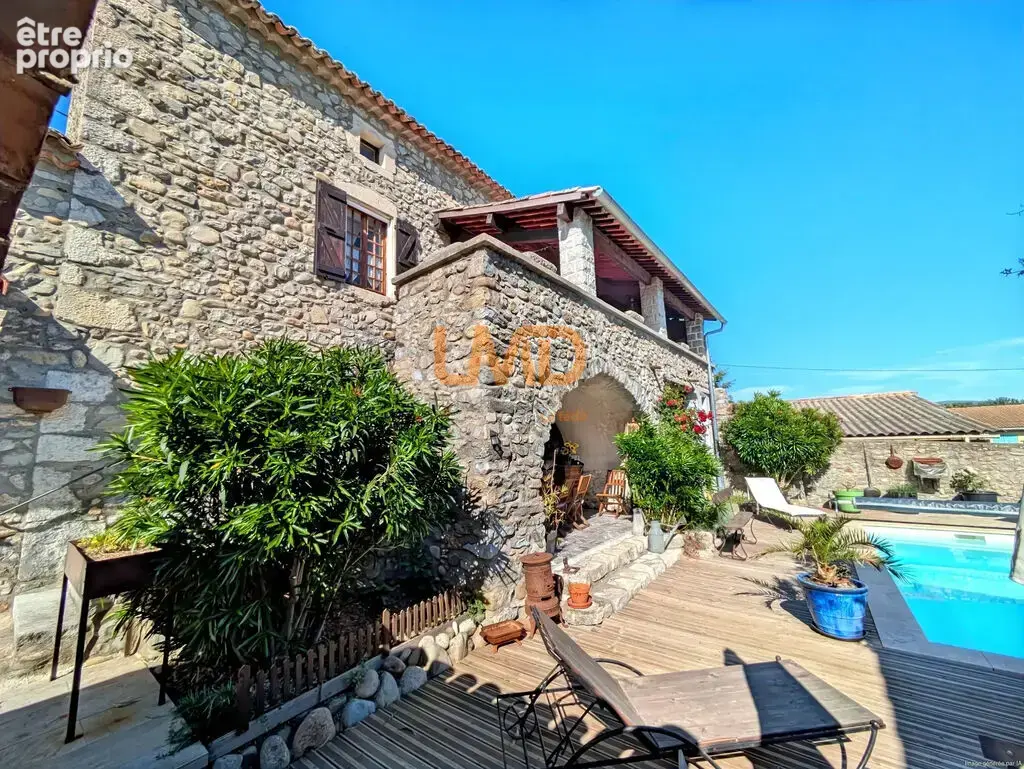 Maison en pierre 7 pièces 150m2, piscine, jardin - photo 7