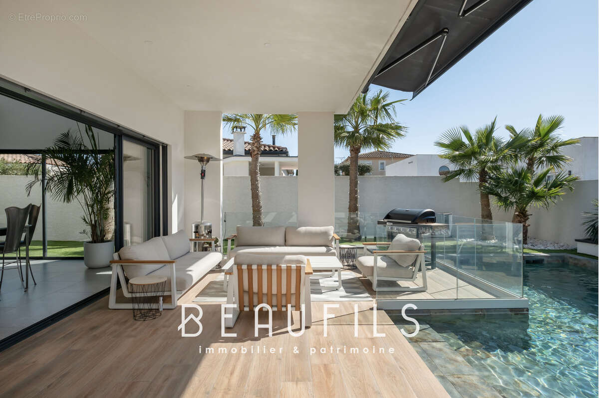 Vias - Villa californienne meublée à 8 minutes des plages - photo 22