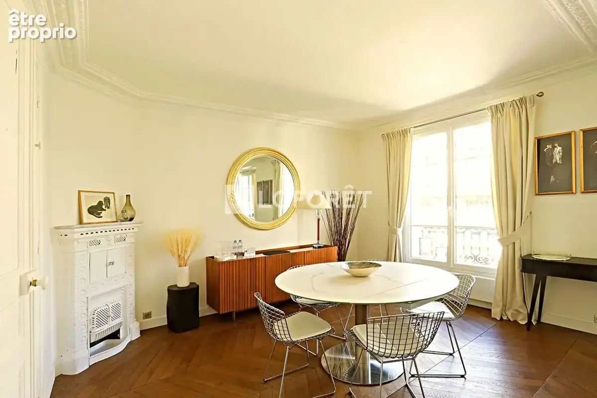 Appartement Paris 3 pièce(s) de 56.50 m2 - photo 4