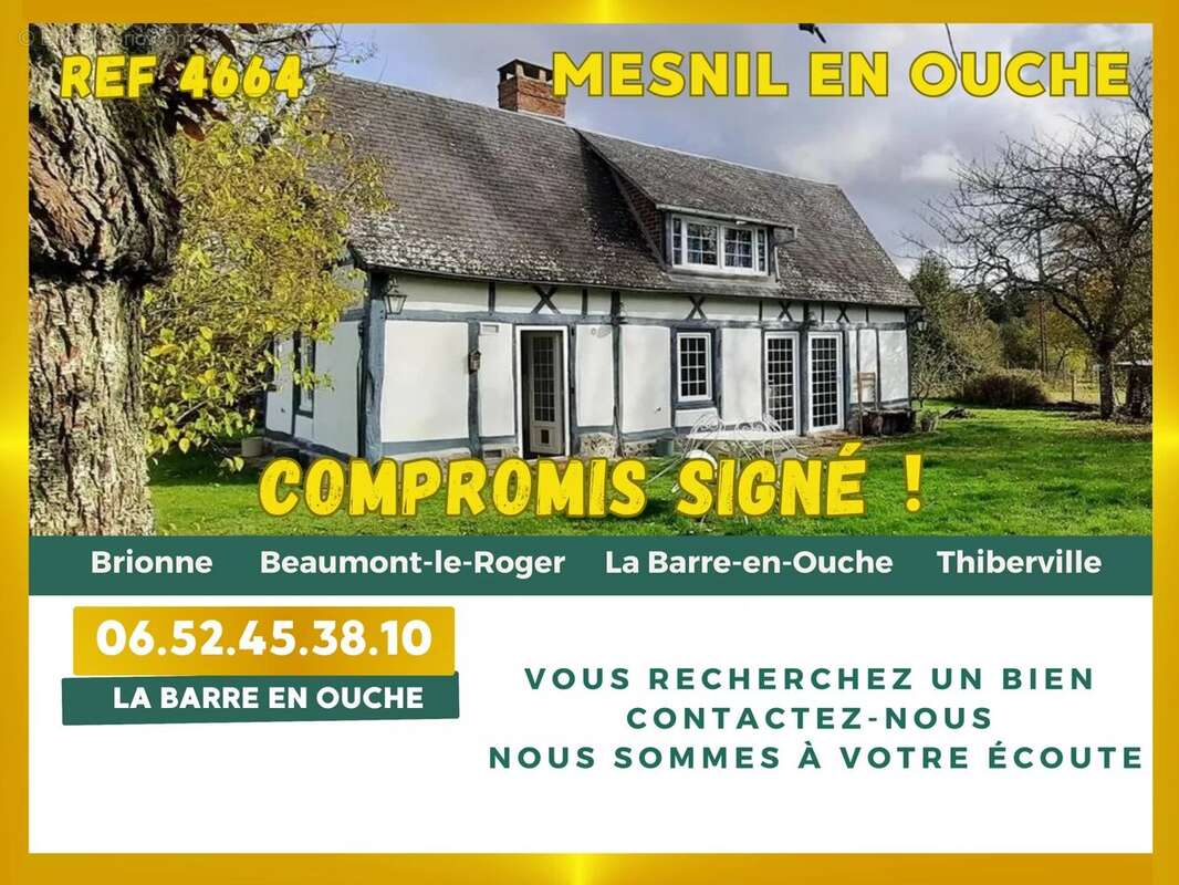 Maison à LA BARRE-EN-OUCHE