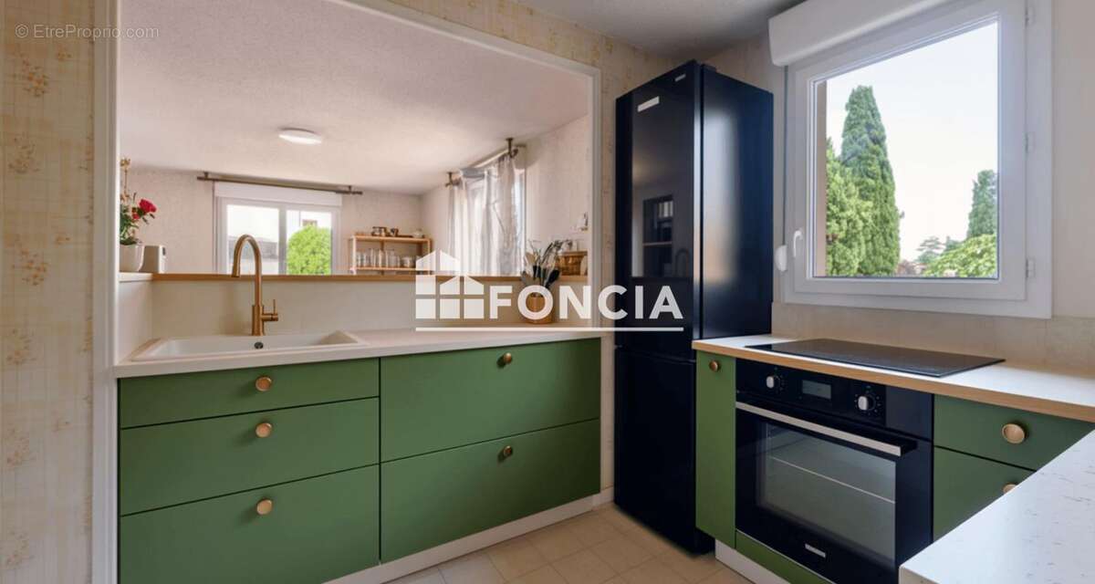 TOULOUSE COEUR DE SAINT SIMON : Grand 2 pièces de 53 m2 avec terrasse de 10m2 et parking aérien, idéalement placé - photo 3