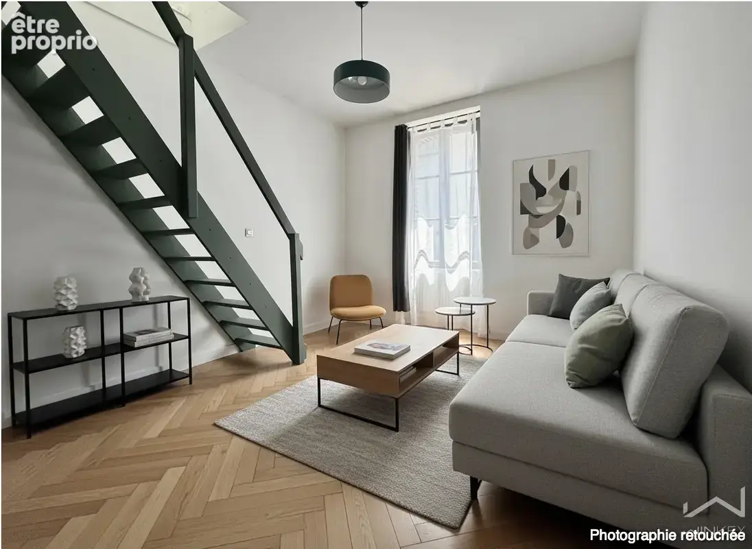 NOUVEAU - Maison 55 m2 + Garage - Le charme de la pierre au cœur de Rennes - La Tour d'Auvergne - photo 3