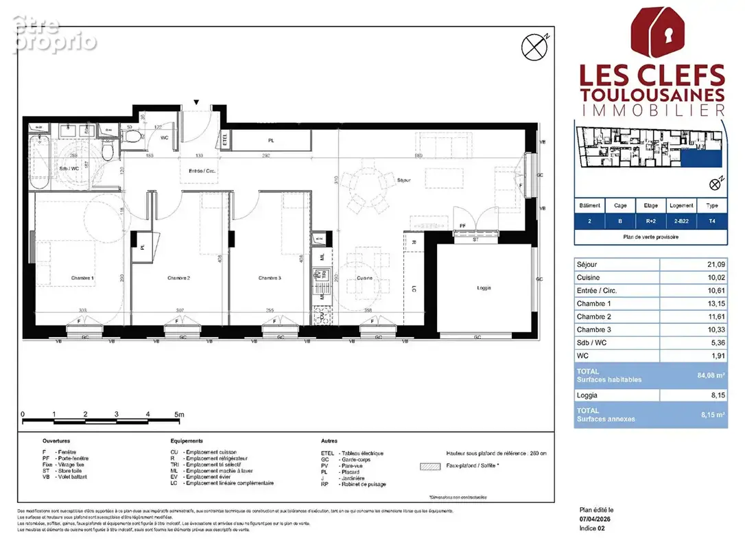 Magnifique appartement 4 pièces 84 m² nouveau quartier Matabiau ! - photo 6
