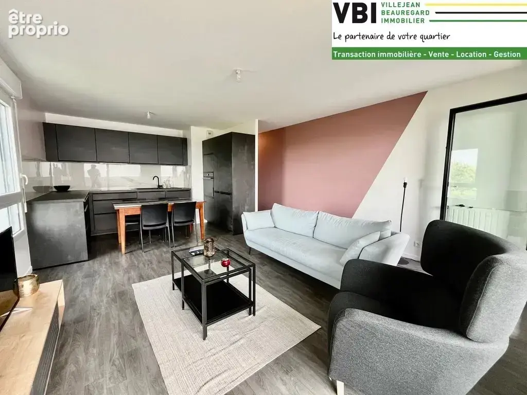 Appartement 4 pièces 79.71 m2 - Rennes Villejean - photo 2