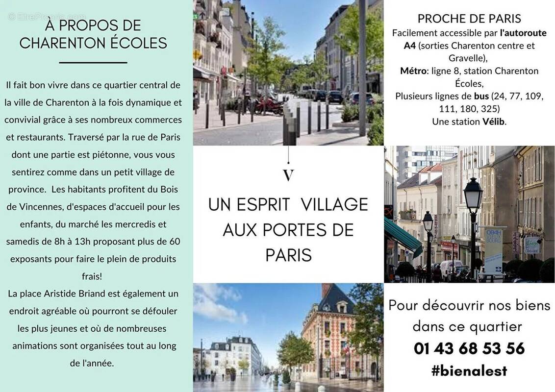 Commerce à CHARENTON-LE-PONT