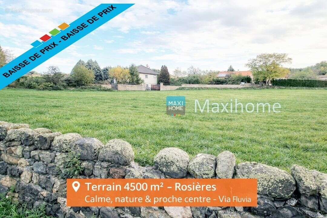 Terrain 4500 m² - Rosières - Calme, nature & proche centre - - photo 3