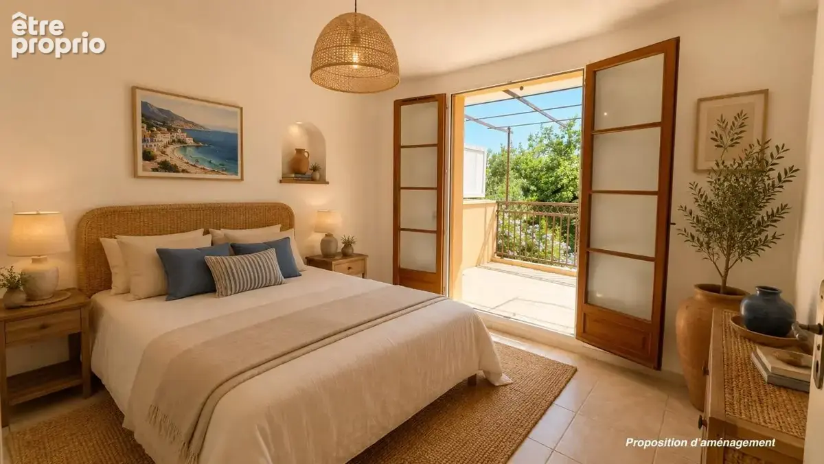Grimaud - Appartement en duplex avec vue sur la plaine - photo 2