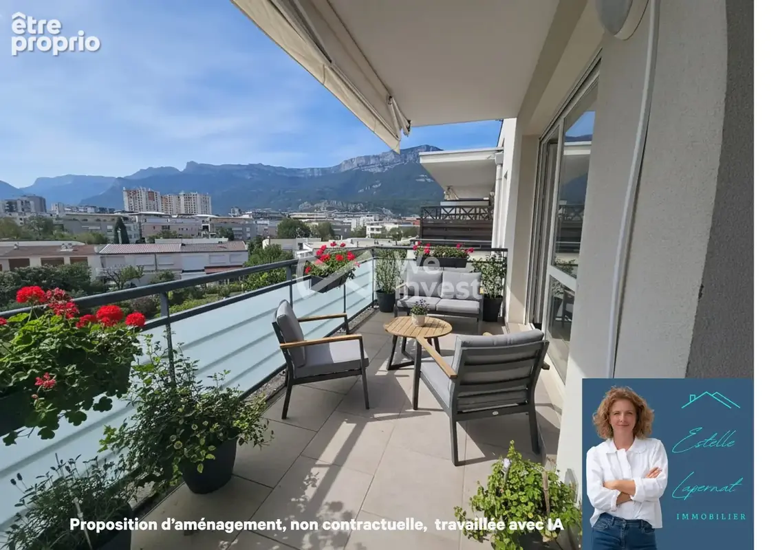 Appartement 4 pièces 79 m² à vendre à Echirolles (38130) - photo 8