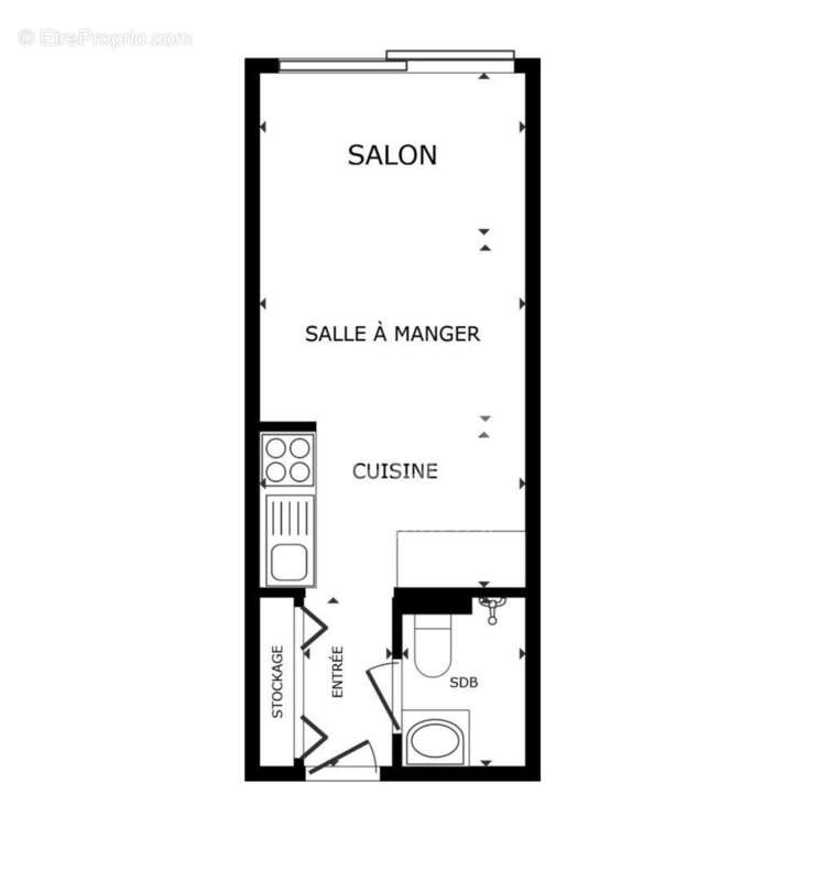 Appartement 19m² à nice - photo 7