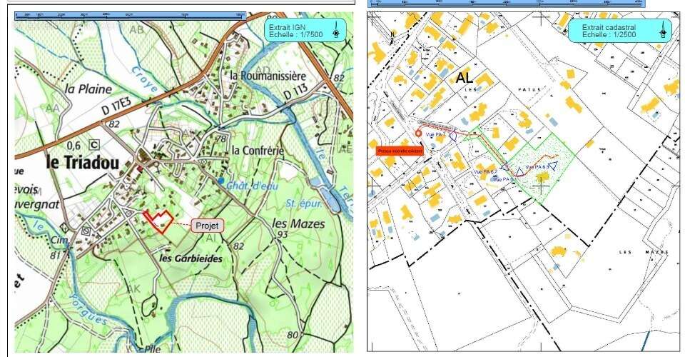 Terrain à LE TRIADOU