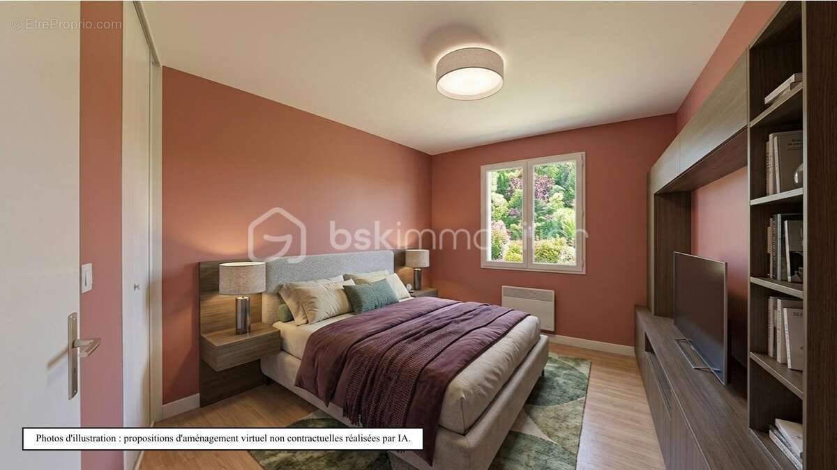 Maison 84 m2. Plain-pied de charme avec Jardin Arboré & Double Garage - photo 13